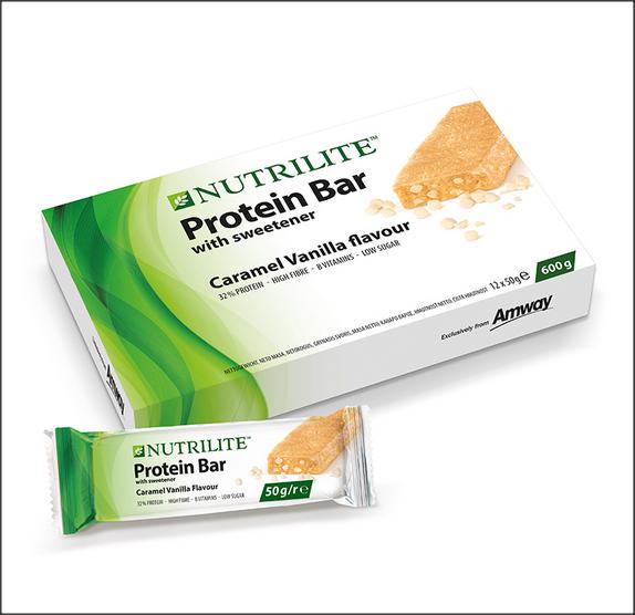 Amway y los productos orgánicos Barrita de Proteínas NUTRILITE